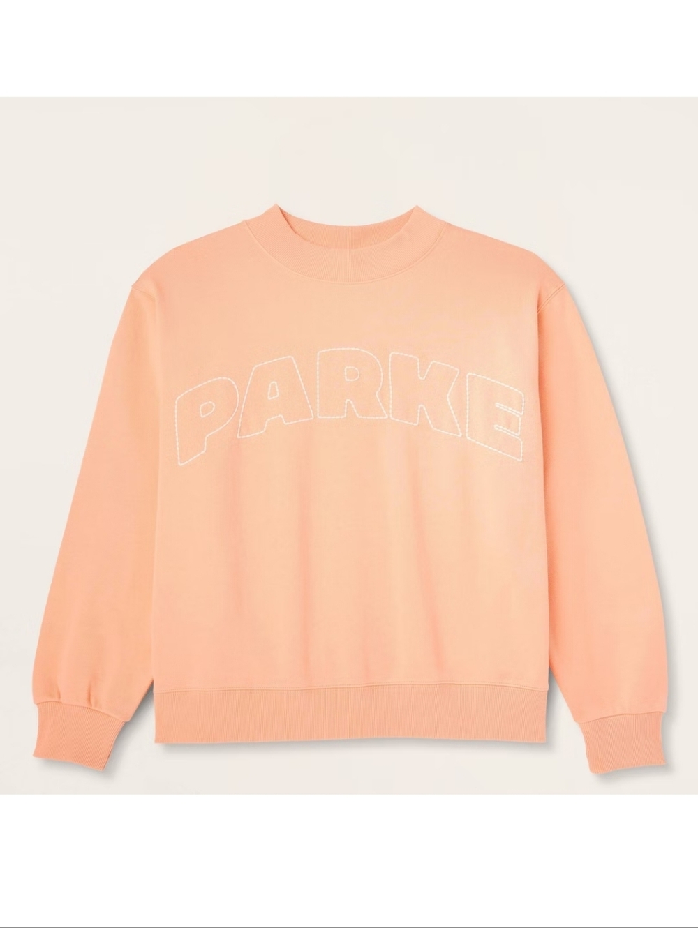 Parke × Target Embroidered Logo Sweatshirt - Peach Size large/xl